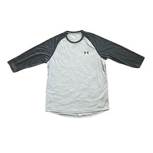 Under Armour gray loose-fit Heat Gear shirt